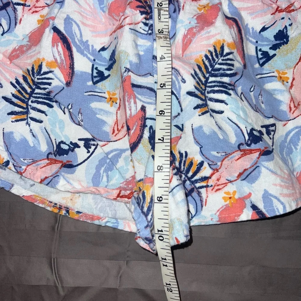 Vince Camuto Girls Light Blue Tropical Print Matching Set